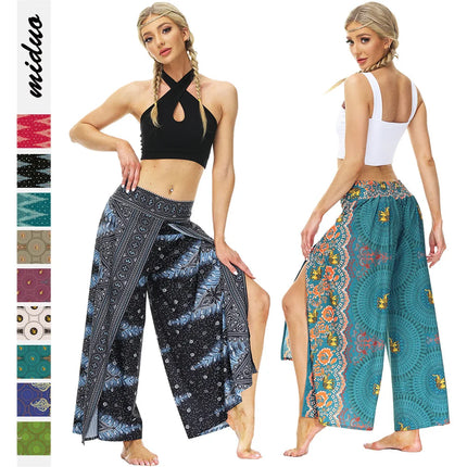 Women Yoga Bohemian Harem Pants - Mad Fly Essentials