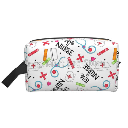 Nurse Equipment Makeup Organizer Bag