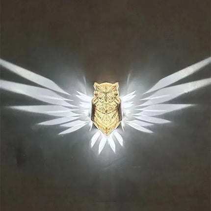 3D LED Owl Eagle Wall Sconce