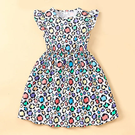 Girl Cartoon Animal Summer Ruffle Dress – Mad Fly Essentials