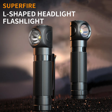 TH04 Powerful LED Headlamp USB Flashlight