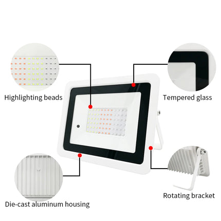 Smart RGB LED Projector 20-100W Floodlight