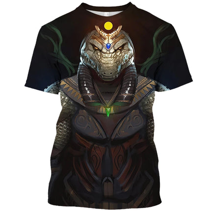 Men Anubis Egyptian god 3D Graphic Tees – Mad Fly Essentials