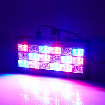 LED Strobe RGB Sound Activated Party Light