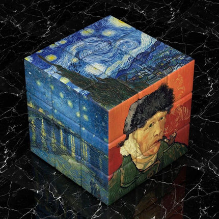 Funny Kids 3x3x3 Van Gogh Magic Cube Toy