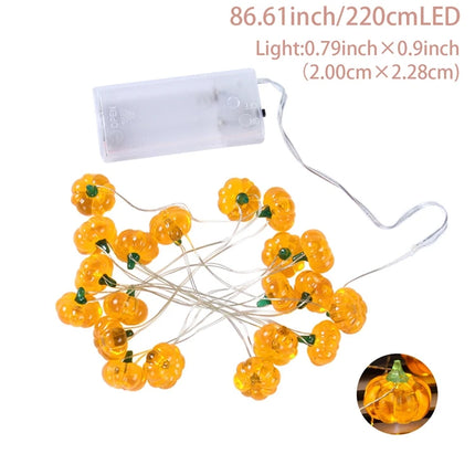 Halloween Pumpkin LED String Lights