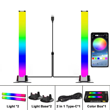 Smart LED Symphony Sound RGB Pickup Light