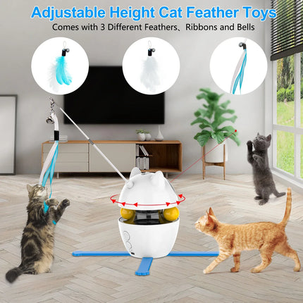 4-in-1 Cat Indoor USB Interactive Pet Toys