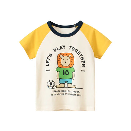 Baby Boy Short Dinosaur Graphic Tees