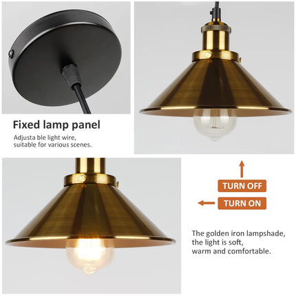 Retro Light Vintage Loft Pendant Lamp