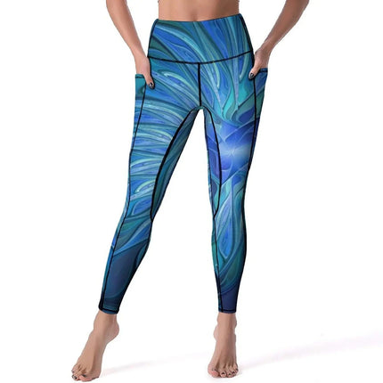 Bluetiful Floral Yoga Blossom 3D Fitness Leggings