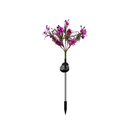 Solar LED Outdoor Garden Phalaenopsis Flower Light