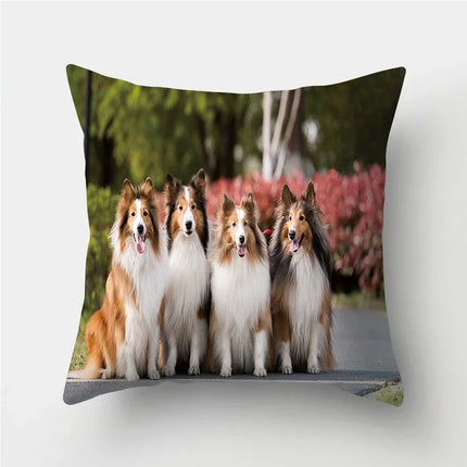 Custom Dog Animal Pillow Cover Cushion