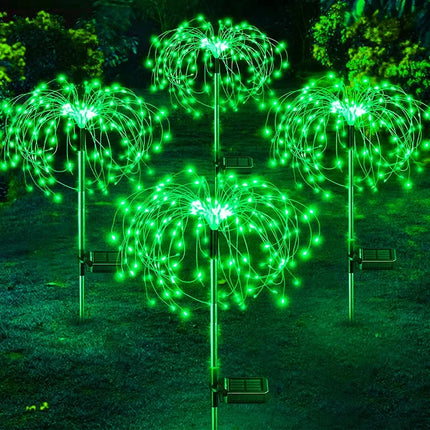 Solar LED Firework Heart Fairy Landscape Lights