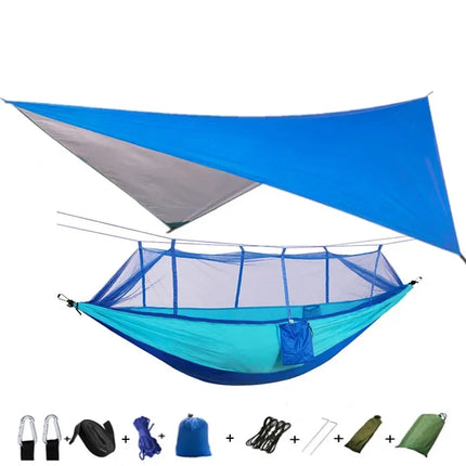 Lightweight Portable Camping Mosquito Net Hammock