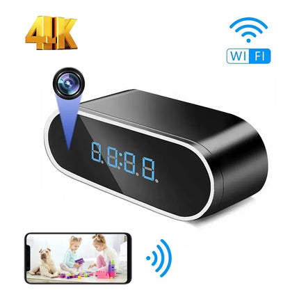 Mini Night Vision Clock 1080P Camera