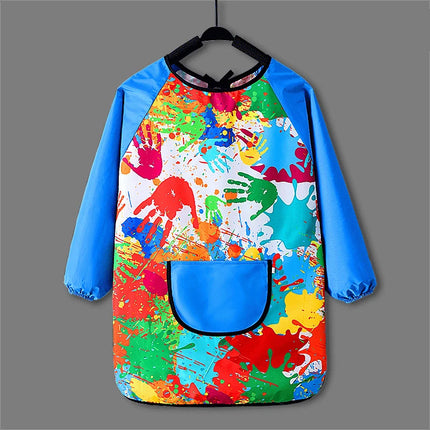 Kid's Art Painting Long Bib Apron