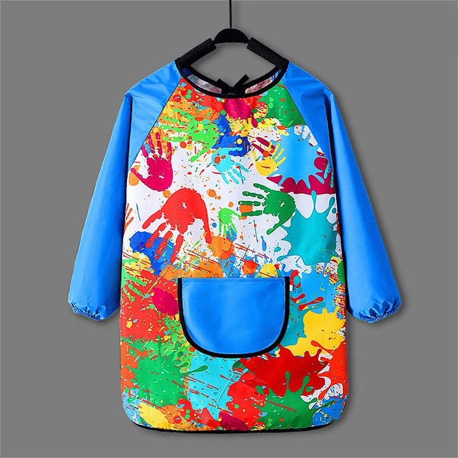 Kid's Art Painting Long Bib Apron