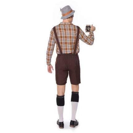 Men Oktoberfest Bavarian Bartender Costume