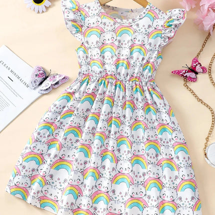 Girls 4-7Year Summer Sweetheart Dress