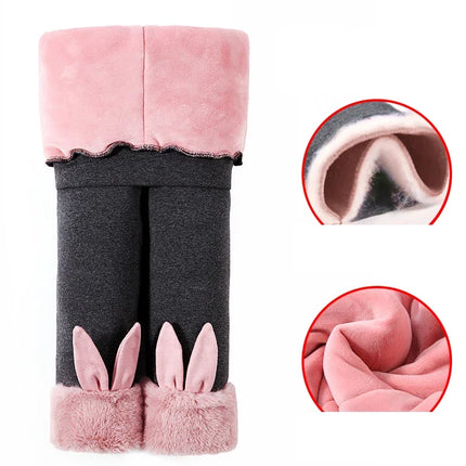 Baby Girl -30 Degrees Winter Rabbit Leggings