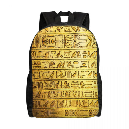 Student Male Female Eye of Horus Egyptian Style 3D Laptop Backpacks