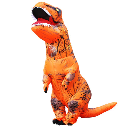 Adult Kid Boy Inflatable Dinosaur Costume Party Set