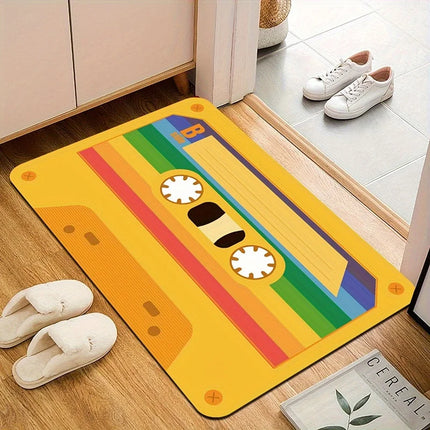 Home Boombox Music Tap 3D Entrance Doormat