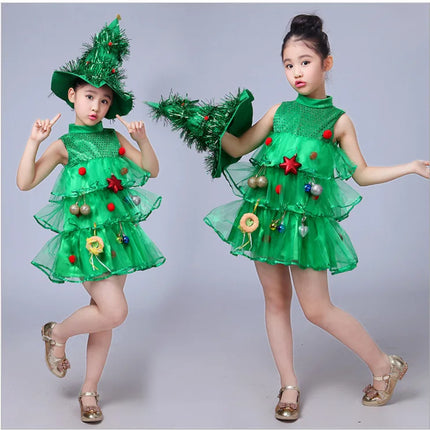 Baby Girl Funny Christmas Role Play Costumes