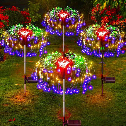 Solar LED Outdoor Firework Fairy Lights