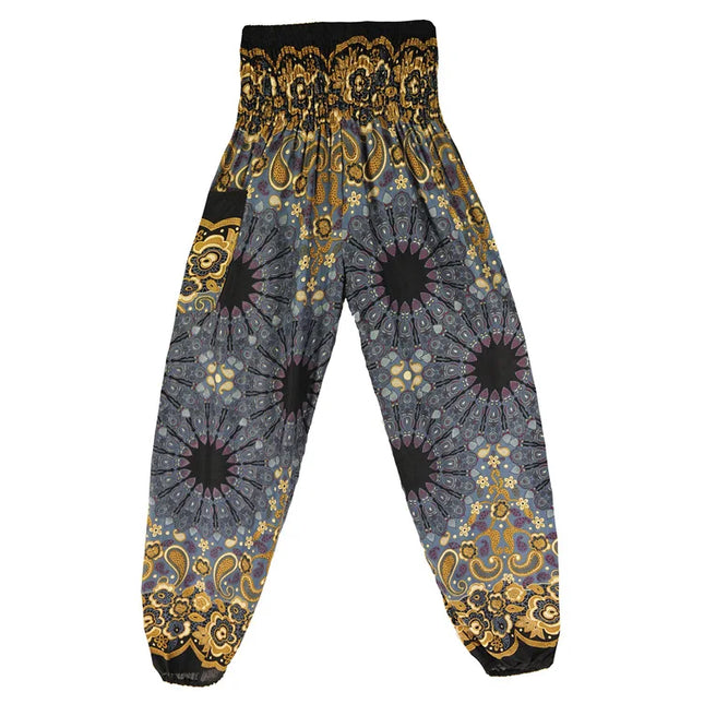 Women Loose Casual Bohemian Yoga Fitness Pants