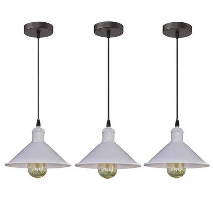 Nordic Vintage Kitchen E27 Retro Pendant Light