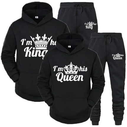 Women Queen Lovers 2pc Tracksuit Set