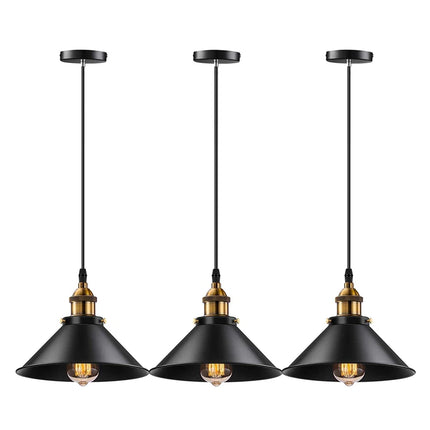 Nordic Vintage Kitchen E27 Retro Pendant Light