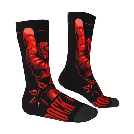 Men Skull Bones Funny Festival Mid-Tube Socks