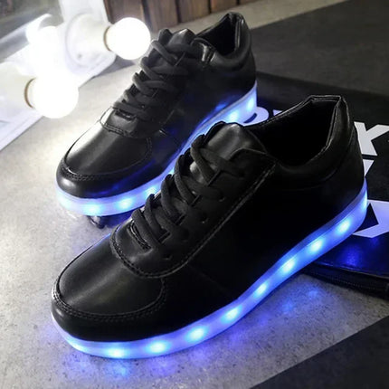 Kids LED Luminous USB Sneakers