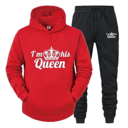 Women Queen Lovers 2pc Tracksuit Set