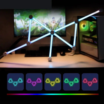 Smart LED Wall RGBIC Music Sync Lights