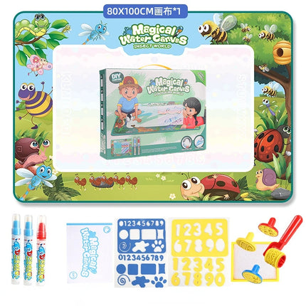 Kids Water Draw Paint Educational Mat