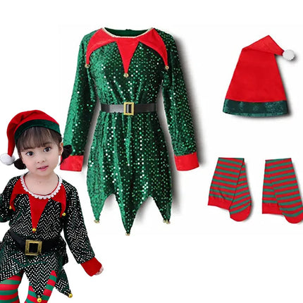 Baby Girl Funny Christmas Role Play Costumes