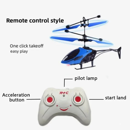 Rechargeable Mini RC Drone Remote Toys