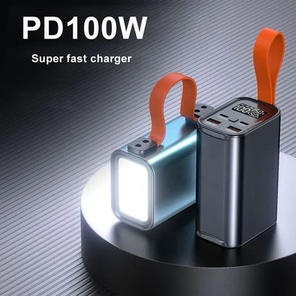 Portable Powerbank 30000mah Laptop 100w Smartphone Chargers