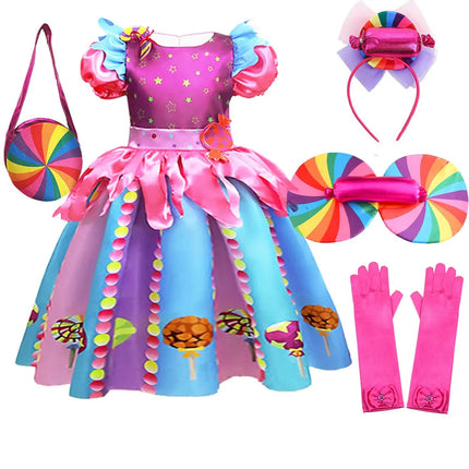 Girl Lollipop Costume Birthday Dress