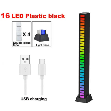 Smart LED Symphony Sound RGB Pickup Light