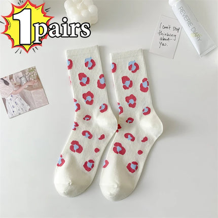 Women Trendy Strawberry Heart Socks - Mad Fly Essentials