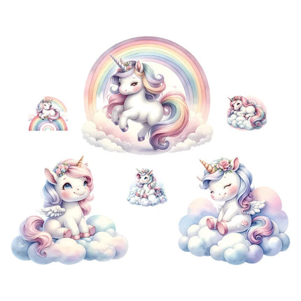 Girls Room 3D Unicorn Wall Stickers