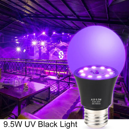 UV Purple Blacklight Luminous LED Halloween Party Decor