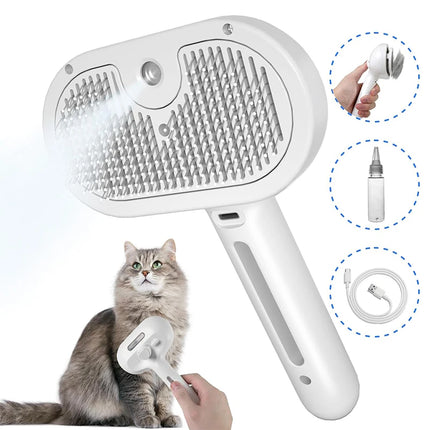 Spray Pet Cat Hair Detangling Brush