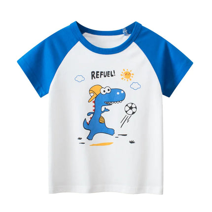 Baby Boy Short Dinosaur Graphic Tees