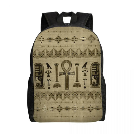 Student Male Female Eye of Horus Egyptian Style 3D Laptop Backpacks